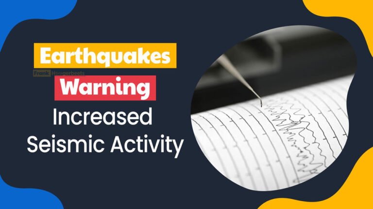 Earthquake Warning for Increased Seismic Activity