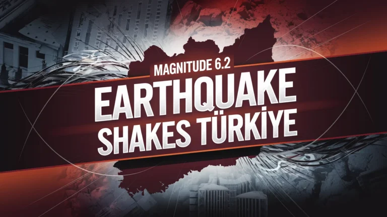 Magnitude 6.2 Earthquake Shakes Türkiye